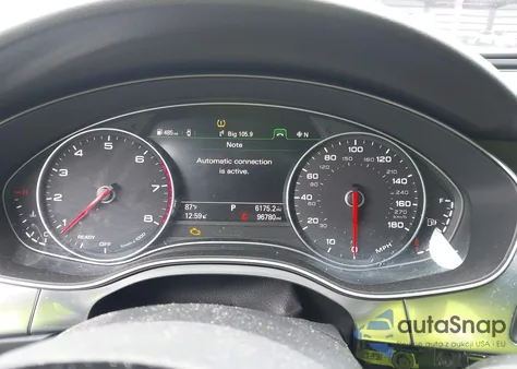 2017 Audi A6 3.0T Competition Prestige из США, поврежденный, VIN WAUF3AFC3HN027424